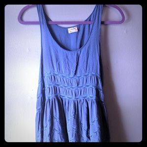Free People Intimately Trapeze Blue Night Dress